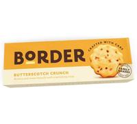Border Biscuits Butterscotch Crunch 12 x 135g - Luxury Scottish Butter Crunch Biscuits, Rich Caramelised Butterscotch Flavour, Premium Tea Time Treat, Gift Snack