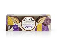 Border Biscuits Light & Chocolatey Viennese Whirls - Case Pack 150g x 12.