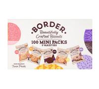 Border Biscuits Mini Packs - 100 Pack Case | 5 Varieties | Individually Wrapped Assorted Biscuits