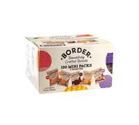 Border Biscuits Mini Packs 5 Varieties Twin Packs (Pack of 100) MP100