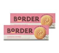 Border Biscuits | Pick 2 Packs from All Flavours (Buttery Viennese Whirls 2x145g)