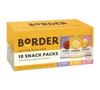 Border Biscuits Snack Packs - Includes 3 Biscuit Varieties - 3 Chocolate Cookies, 4 Butterscotch Crunch, 3 Viennese Whirls Twin Cookies Crafted with Care 260g