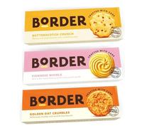 Border Classic Biscuit Variety Pack | Viennese Whirls 145g, Oat Crumble 135g & Butterscotch 135g, Traditional Treats for Tea Time, Snacking, Hospitality, Office Use