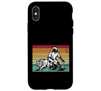 Border Collie Agility Dog Jump Competition Case for iPhone X/XS