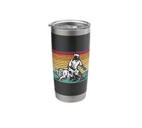 Border Collie Agility Dog Jump Competition Stainless Steel Insulated Tumbler