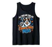 Border Collie All Dogs are Cool Border Collie Rule Funny Tank Top
