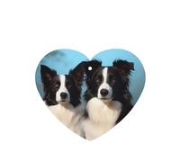 Border Collie Car Air Fresheners 6 Pcs, Funny Hanging Car Air Fresheners Cute Long Lasting Scented Mirror Hanging Decoration Ornaments Gift Interior Decor Accessories For Men Women