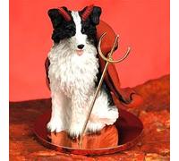 Border Collie Dog Devil Figurine