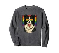 Border Collie dog, Gay Pride, Queer, LGBTQ+, Sweatshirt