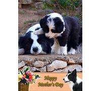 Border Collie Dog Mothers Day Card