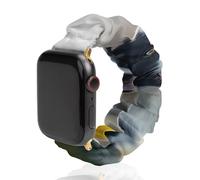 Border Collie Dog Scrunchie Watch Bands Soft Elastic Replacement Wristband Compatible with Apple Watch 42mm/44mm