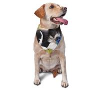 Border Collie Dogs Puppy Pets Black BorderDog Bandanas Cat Puppy Scarfs Washable Pet Handkerchief