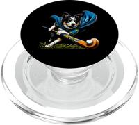 Border Collie Field Hockey Dog Hero Cape PopSockets PopGrip for MagSafe