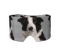 Border Collie, Full Eye Covers Light Blocking Eye Mask Sleep Eye and Ear Muffs