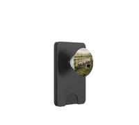 Border Collie Herding Sheep Countryside Farm Scene PopSockets PopWallet for MagSafe