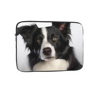 Border Collie Laptop Bag 13 inch Business Briefcase Gifts for Men Women Water Resistant Laptop Sleeve Carry On Laptop Case Shockproof Protective Computer Bag Notebook Case
