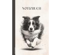 Border Collie Notizbuch: A5 Notizheft mit Hundemotiv BorderCollie das Geschenk für Hundebesitzer und Hundezüchter ein Buch liniert für Notizen zum Hunde Training und Hundeschule