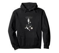 Border Collie practicing yoga inhale - exale DIGOR funny Pullover Hoodie