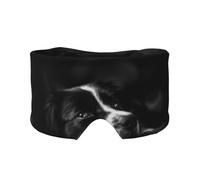 Border Collie Puppy Dog, Full Eye Covers Light Blocking Eye Mask Sleep Eye and Ear Muffs