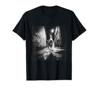 Border Collie Running Alley Motion Blur Action Value Graphic T-Shirt