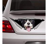 Border Collie Sticker Pet Sticker, Dog Decal, Border Collie Car Decal Stickers 3D Funny Car Decal Window Decal Vinyl Bumper Decal Die Cut Decals Laptop Stickers Present