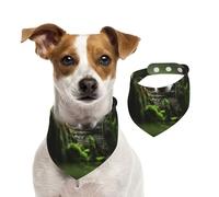 Border Collie Stone Sweet Brown Dogs Pets,Dog Bandanas Cotton Pet Scarf Adjustable Bibs for Pet,M