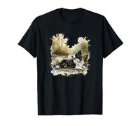 Border Collie t featuring a Woodland Border Collie T-Shirt