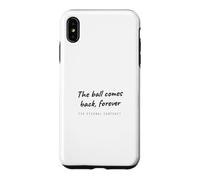 Border Collie - The Ball Comes Back Forever - Herding Dog Case for iPhone XS Max