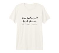 Border Collie - The Ball Comes Back Forever - Herding Dog Premium T-Shirt