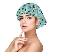 Border Collie Toys Tennis Balls Light Blue,Adjustable Silk Hair Wrap Adult's Satin Sleeping Cap Hair Women's Elastic Sleep Bonnet