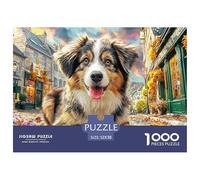 Border CollieSpectacular 1000-Piece Jigsaw Puzzles for Adults Showcasing The Spectrum of Impossible-to-Difficult Challenging Puzzle Games - These Spectacular Jigsaw Puzzles Engage Adults And Ki