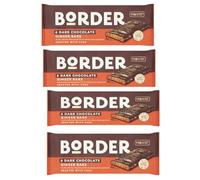 Border Dark Chocolate Ginger Chocolate Bars x 6 144g (4 Pack)