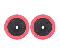 Border Driver Cone Replacement, Red Paper Cone Part for Cabinet Repair Projects Work Tasks Jobs Woofer Repair Component with Red Foam Border