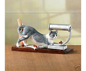 Border Fine Arts Cats Round The House A6890 Inquisitive