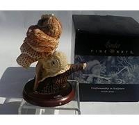 BORDER FINE ARTS CLASSICS BIRDS OF THE NIGHT WB144 RARE - MADE IN SCOTLAND