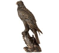 Border fine Arts Studio Bronze Eagle Figurine, Resin, colourful, 140 x 140 x 330 cm
