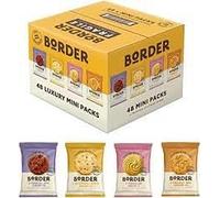 Border Mini Pack Biscuits - 48s | Assorted Flavors | Perfect for On-the-Go Snacking | Individually Wrapped Packs of Delight | Travel-Friendly Snack Packs | Premium Quality Ingrediants