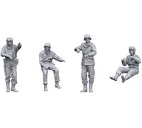 Border Model 1/35 WW2 U.S Tank Crew Resin Kit BR007 (People)