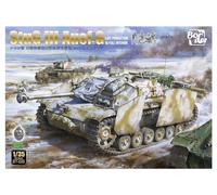 Border Model BT-020 StuG III Version G with Full Interior and Figures Scale 1:35