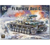 Border Model BT-032 Panzer IV Ausf.G Mid Kharkov 1943 1:35 Scale Model Building Kit for Adults