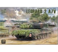 Border Model BT-040 Leopard 2 A7V German Main Battle Tank Scale 1:35 Model Building Plastic Kit German Army