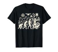 Border Patrol Agent Evolution Desert Security Job Work T-Shirt