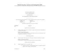 Border Security, Asylum and Immigration Bill Second Marshalled List of amendments to be moved in Committee of the Whole House (House of Lords) HLB 101 II