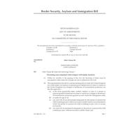 Border Security, Asylum and Immigration Bill Sixth Marshalled List of amendments to be moved in Committee of the Whole House (House of Lords) HLB 101 VI