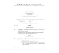 Border Security, Asylum and Immigration Bill Third Marshalled List of amendments to be moved in Committee of the Whole House (House of Lords) HLB 101 III
