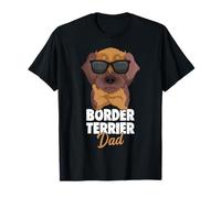 Border Terrier Dog Dad T-Shirt