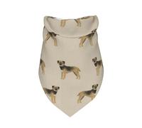Border Terrier Dog Dogs Border Terriers Tan,Bib Scarf Triangle Hood Adjustable Pet Scarf Washable Hood Suitable for Small, Medium and Large Dogs and Cats