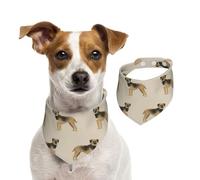 Border Terrier Dog Dogs Border Terriers Tan,Pet Bib Scarf Cats Dog Bandana Dogs Towel Bib Adjustable Pet Scarf,L