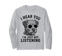 Border Terrier Dog Funny Border Terrier Long Sleeve T-Shirt