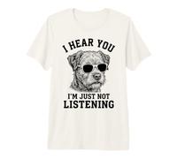 Border Terrier Dog Funny Border Terrier Premium T-Shirt